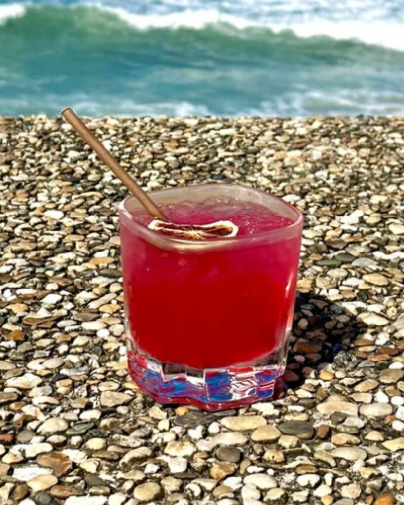 Cocktail création Nashi Sour