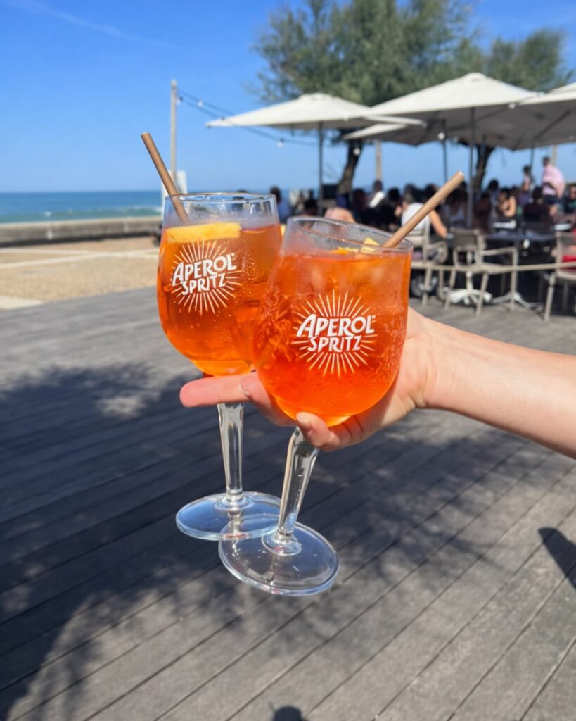 Cocktail sans alcool Virgin Srpitz de L'Indigo