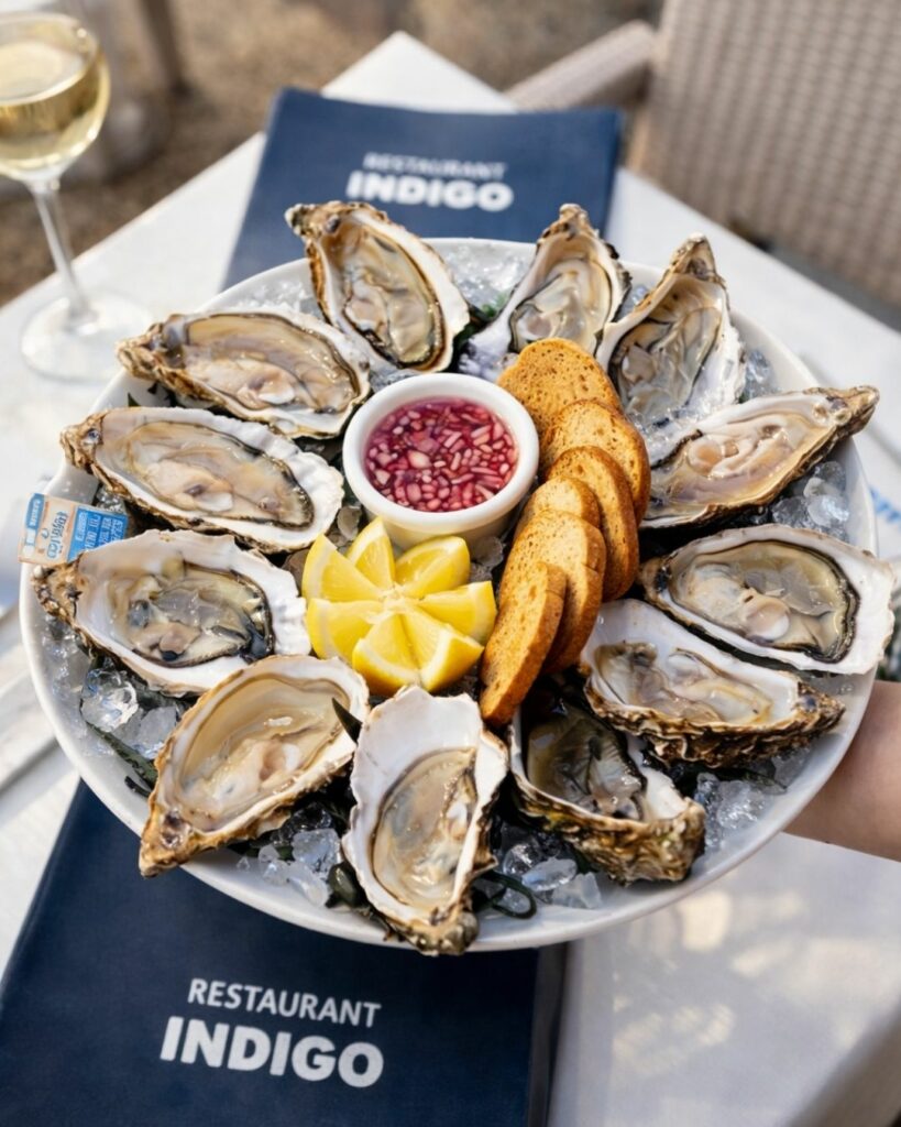 Photo à partager huitres de L'Indigo