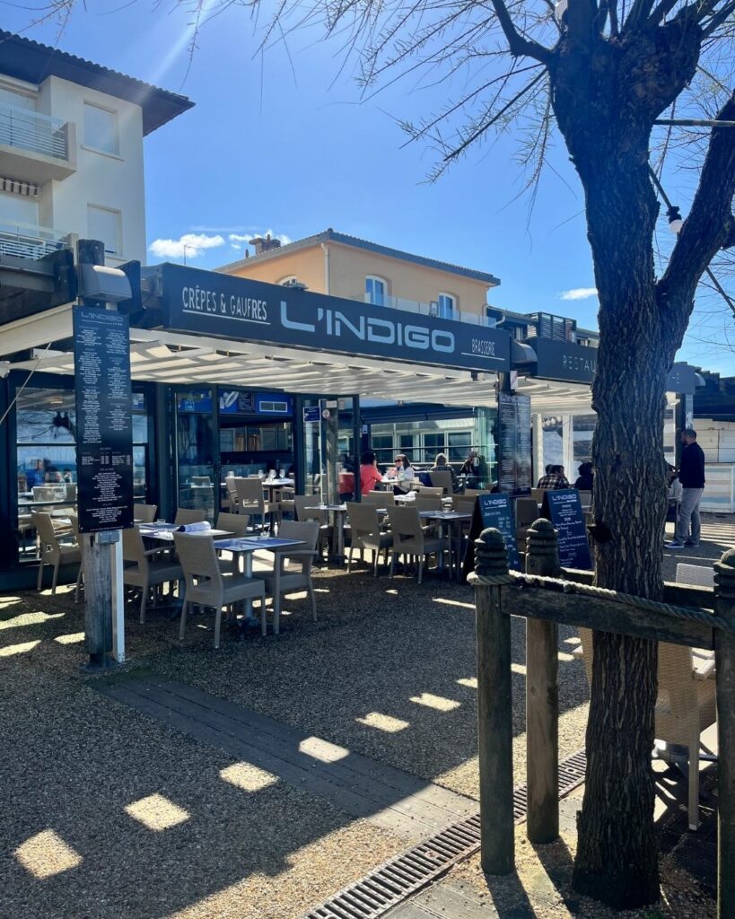 Photo de la facade du restaurant L'Indigo