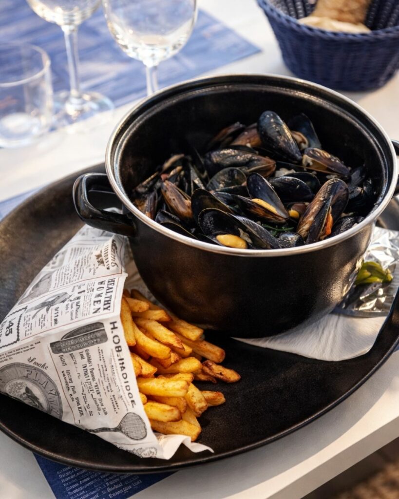 Photo moules de de la carte du restaurant L'Indigo