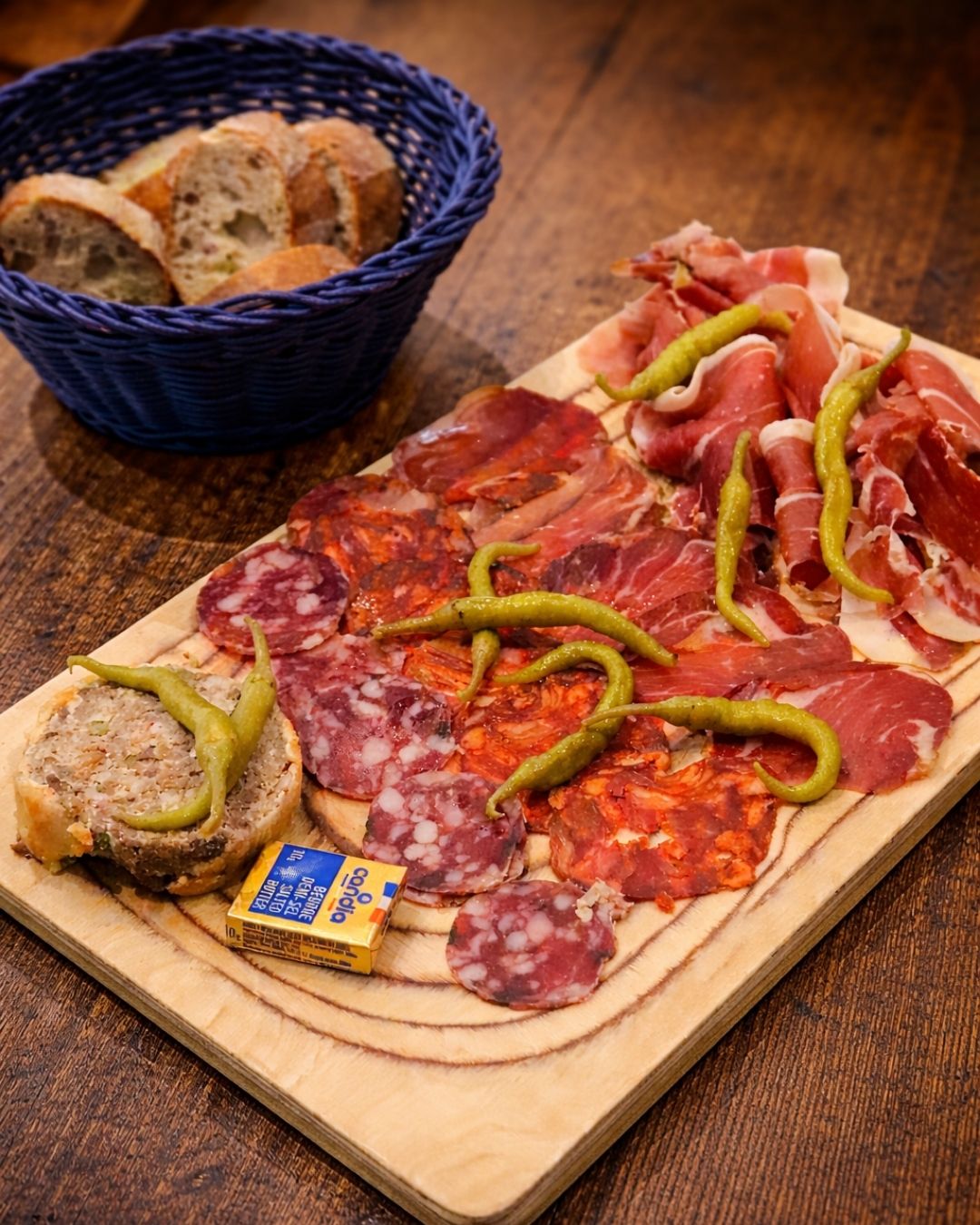 Photo planche de charcuterie de De la Carte du restaurant L'Indigo